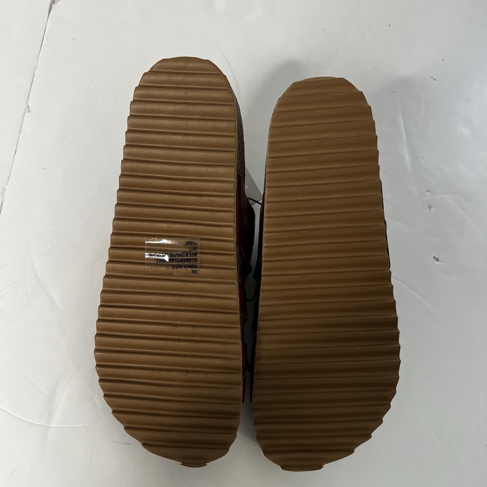 MAURICES Women’s Slip On Sandals Sz 8 Color Brown All Man-Made Materials