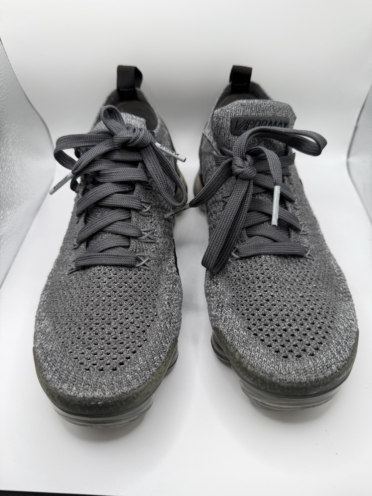 Nike Air VaporMax Flyknit 2 Mens Dark Grey/Black Sneaker 942843-002 us 6.5