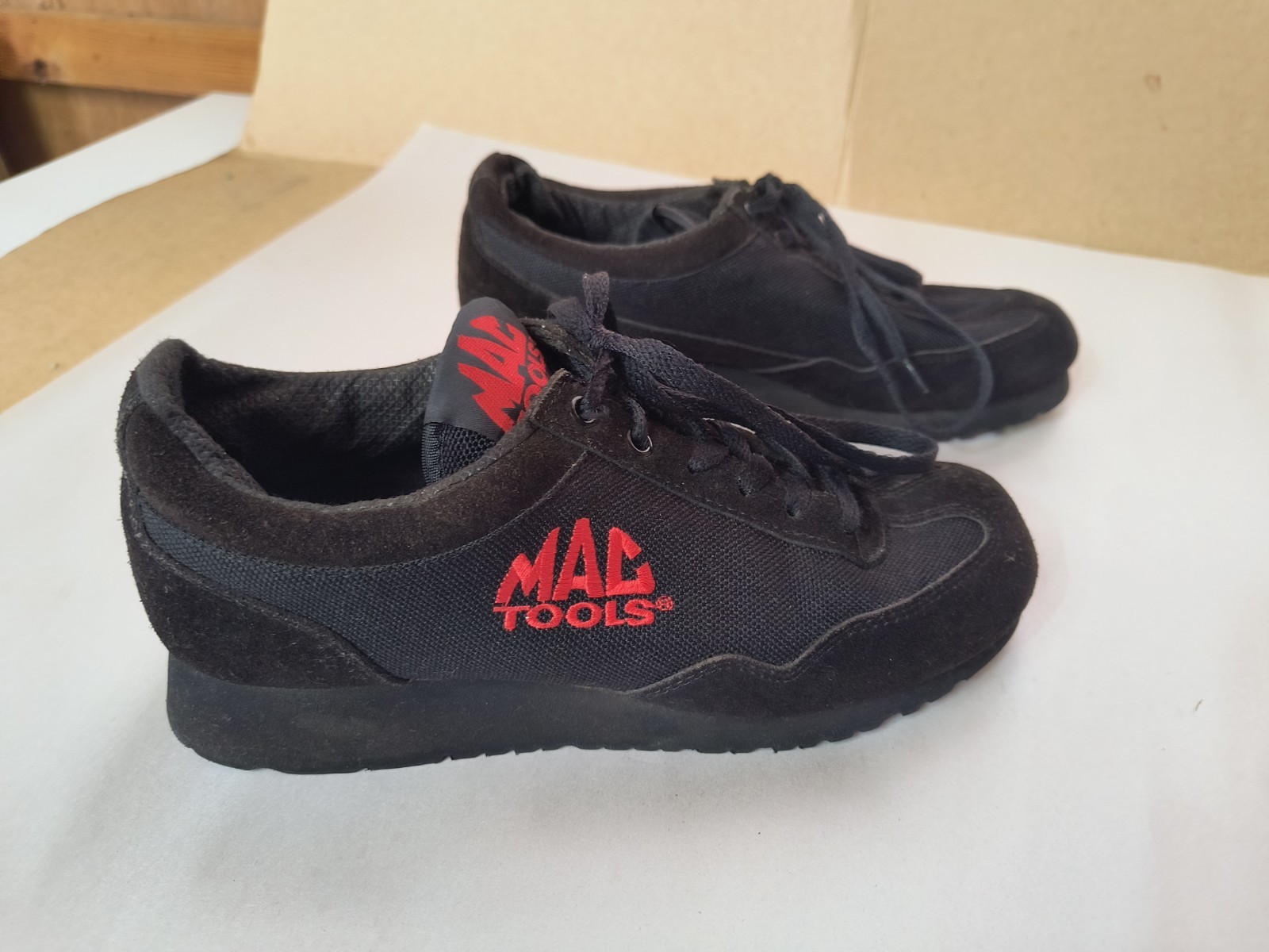 MAC TOOLS Low Crew Black Fastlane Shoes Sneakers MEN’S 8 WOMEN’S 10