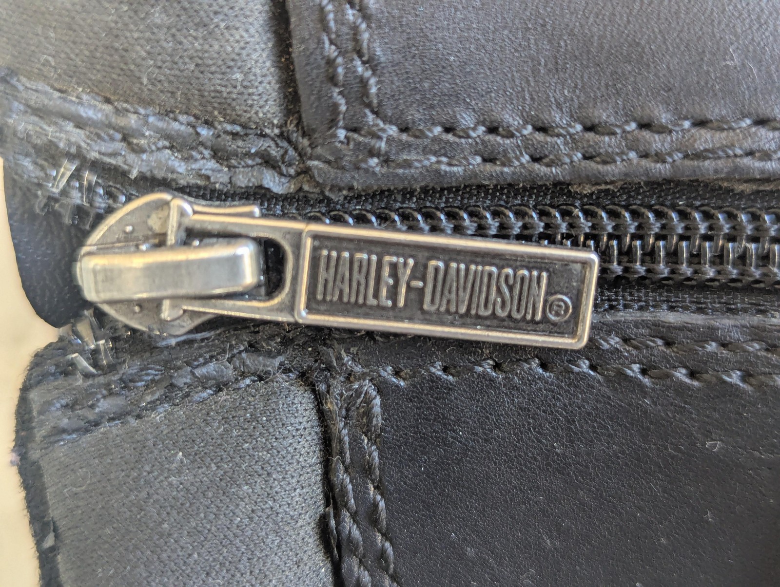 Harley-Davidson Boots Womens 9 Black Leather Ankle Zip Motorcycle Express Lane