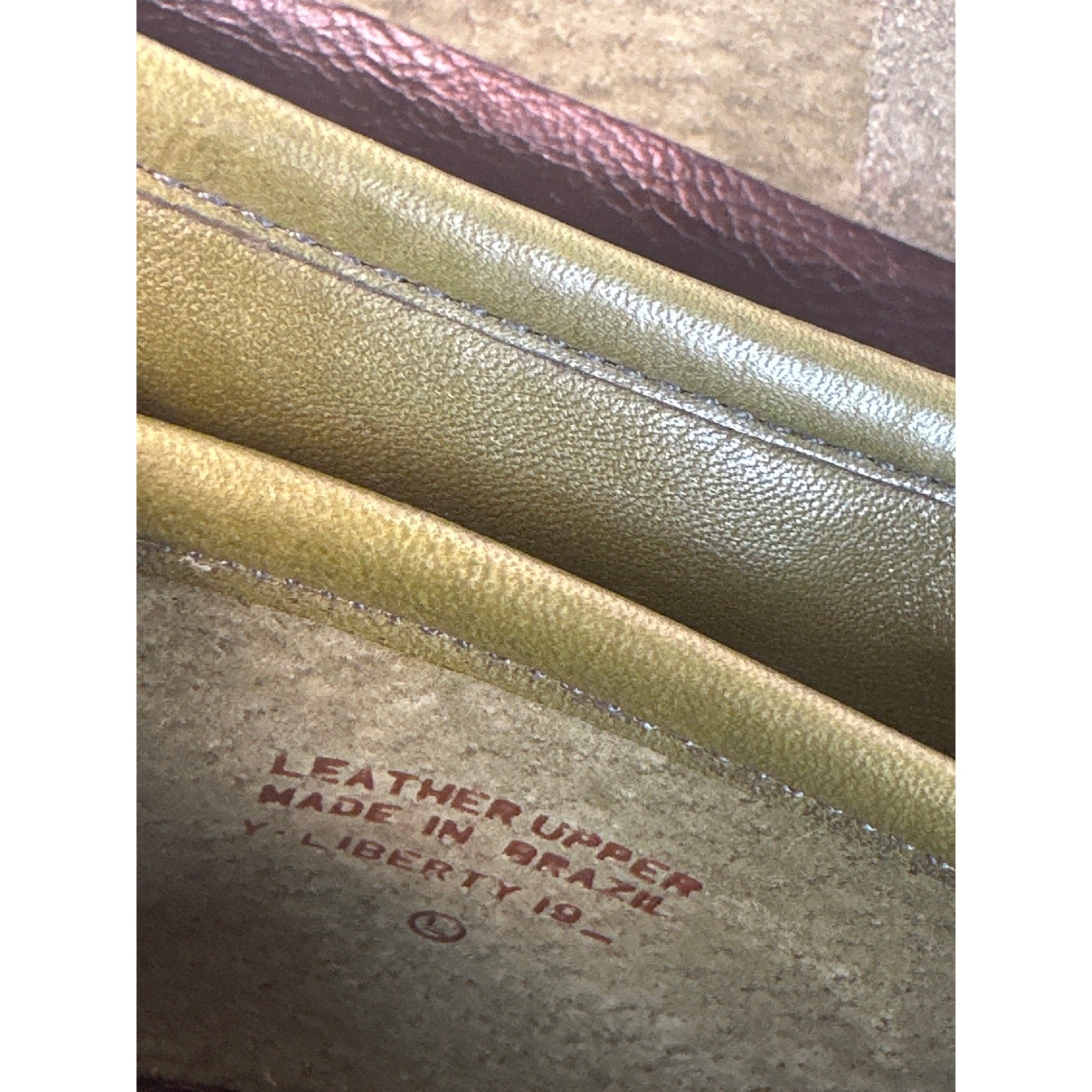 NIB Vtg Enzo Angiolini Liberty Olive Leather Loafers | Made in Brazil | Sz 11 M