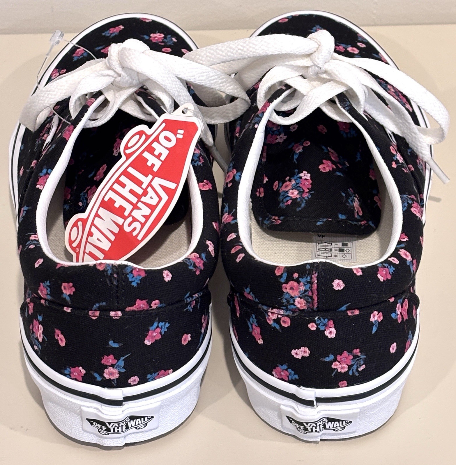 Vans Era Floral Covered Ditsy Canvas Sneakers Shoes Women’s 8 Skater Boho Flower
