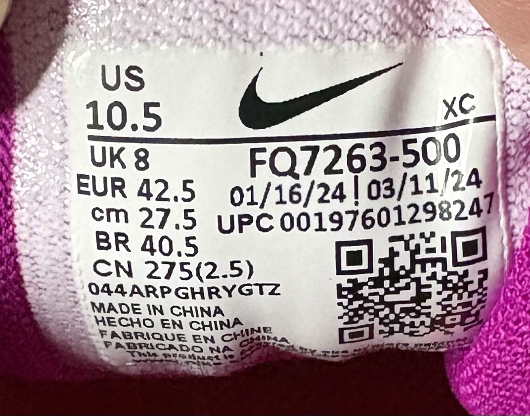 US Women’s 10.5/M 9 – Nike Zoom GP Challenge 1 Premium HC “NYC Tournament Pack”