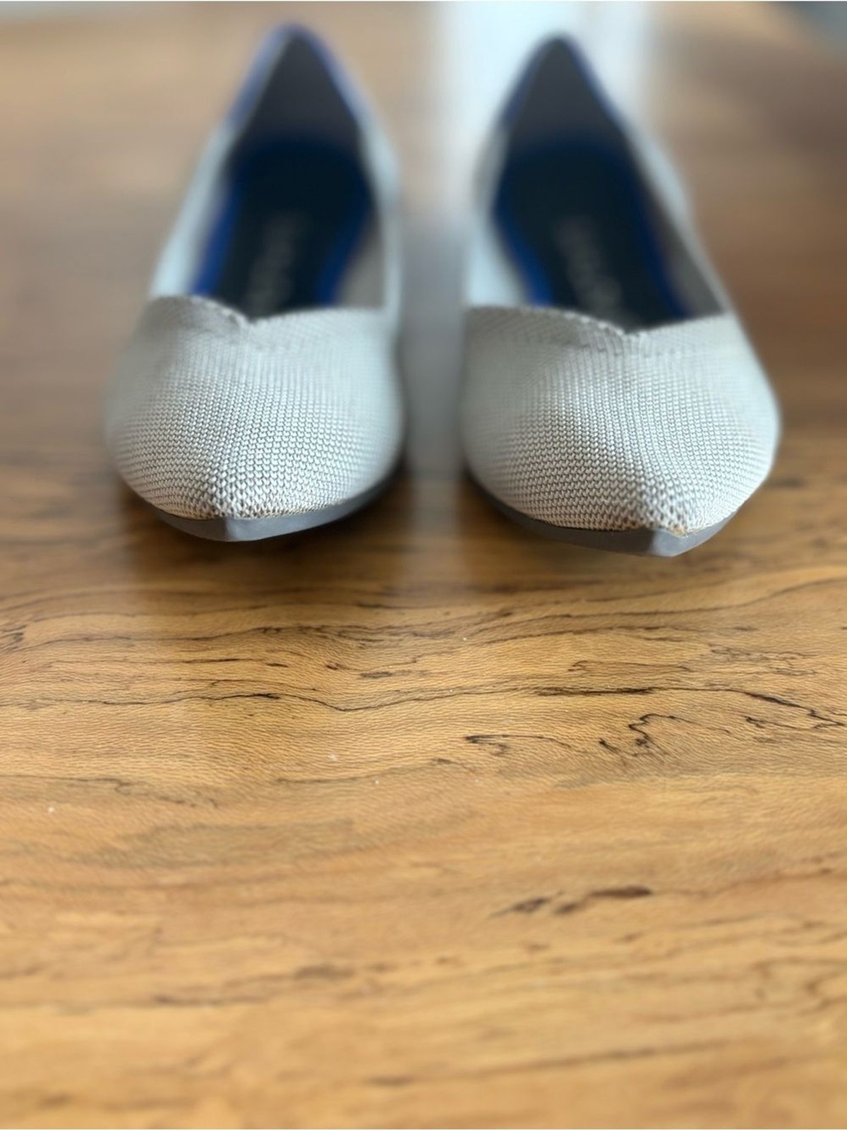 Rothy’s The Point II Diamond Twill Size 9 Washable Knit Flats