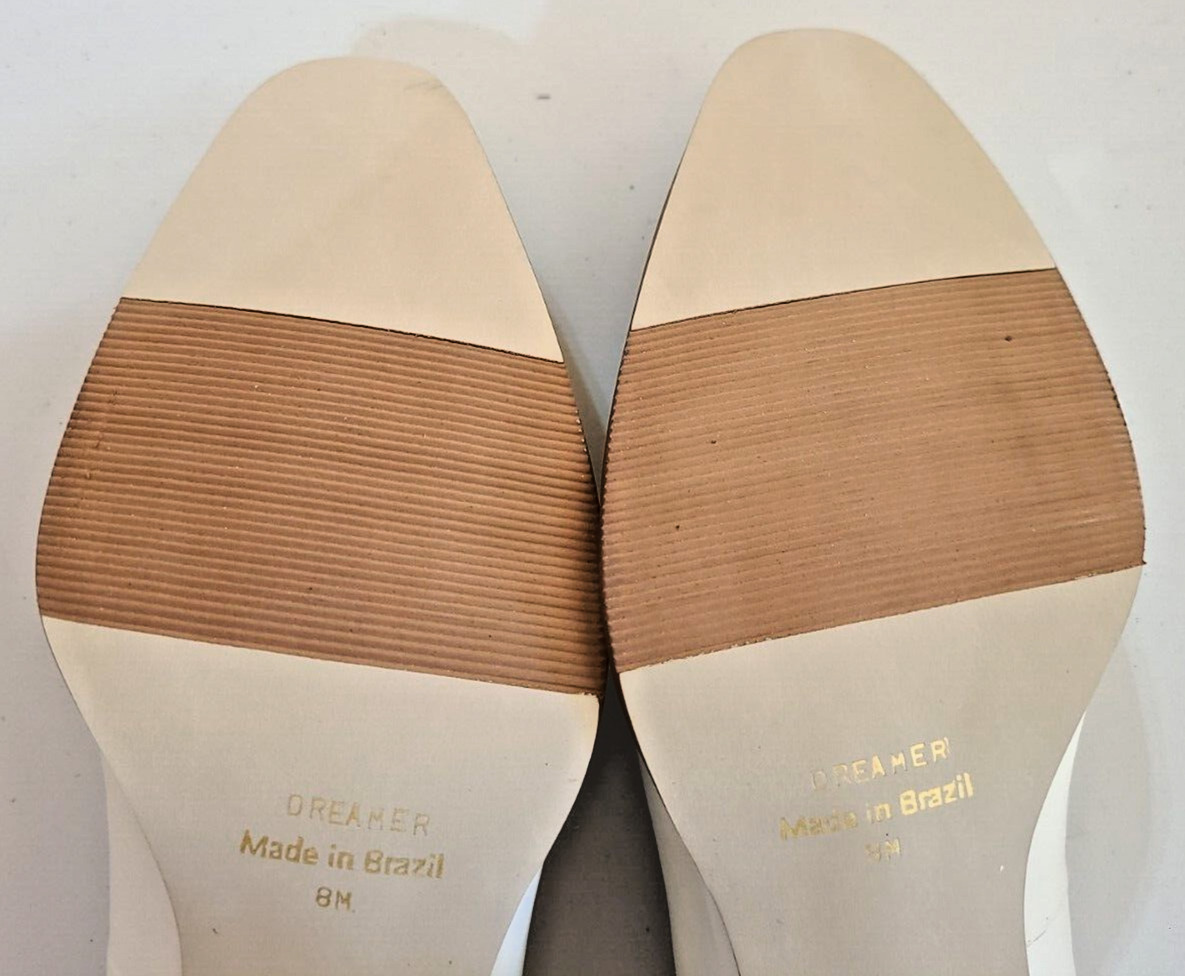 Woman’s Laura Scott heels Dreamer Rice leather size 8 M