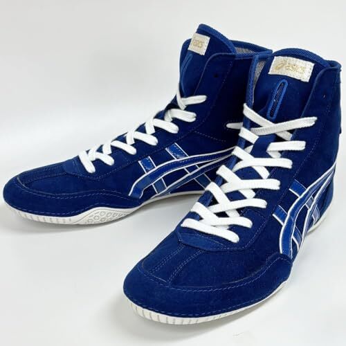ASICS A524 Boxing/Wrestling Shoes(EX-EO TWR900 Successor)BluexBlue US6.5/24.0cm