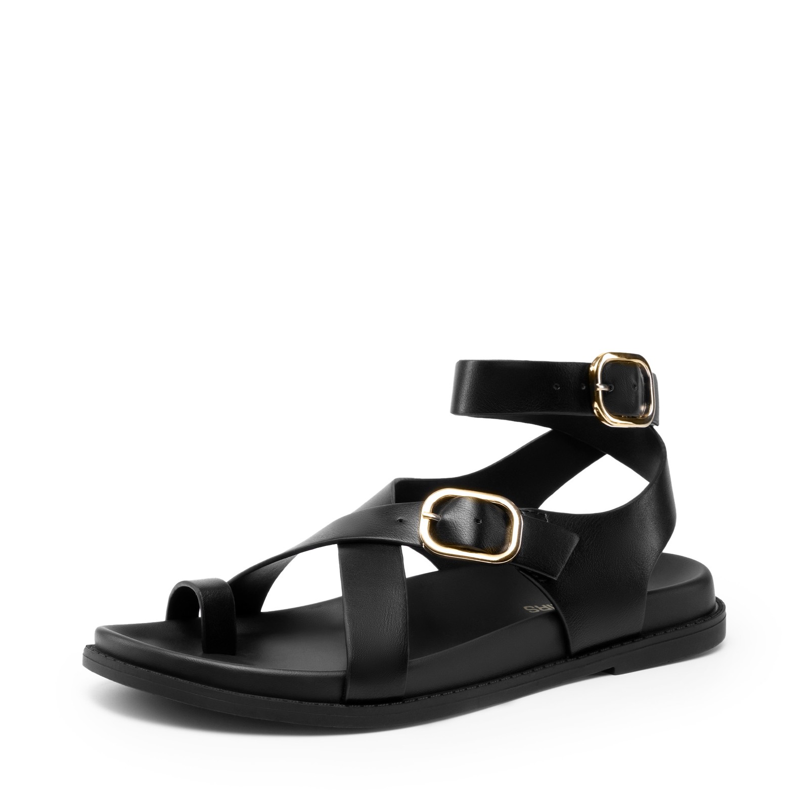 Women Flat Sandals Summer Vacation Beach Comfort Cross straps Walking Sandals