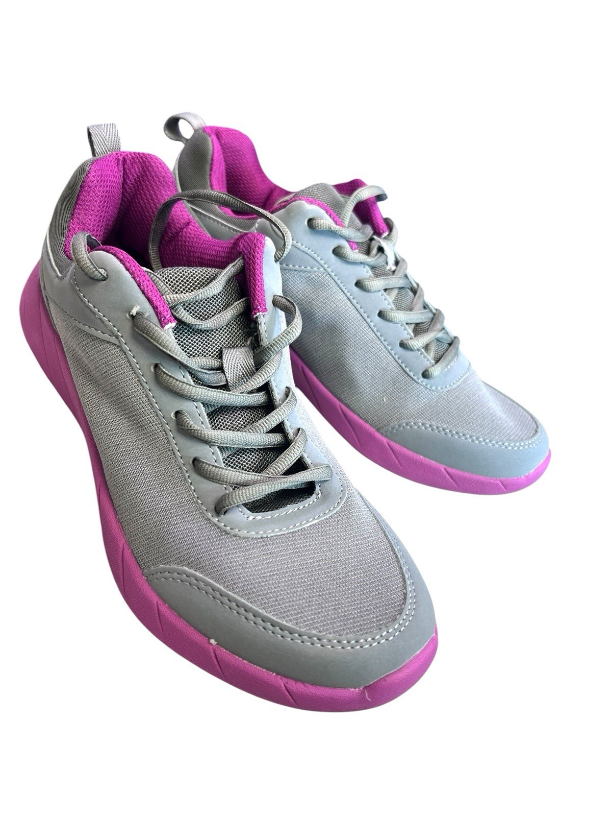 Women’s G.H. Bass & Co. Sneakers 7.5 M Roam Pink And Gray New With Box