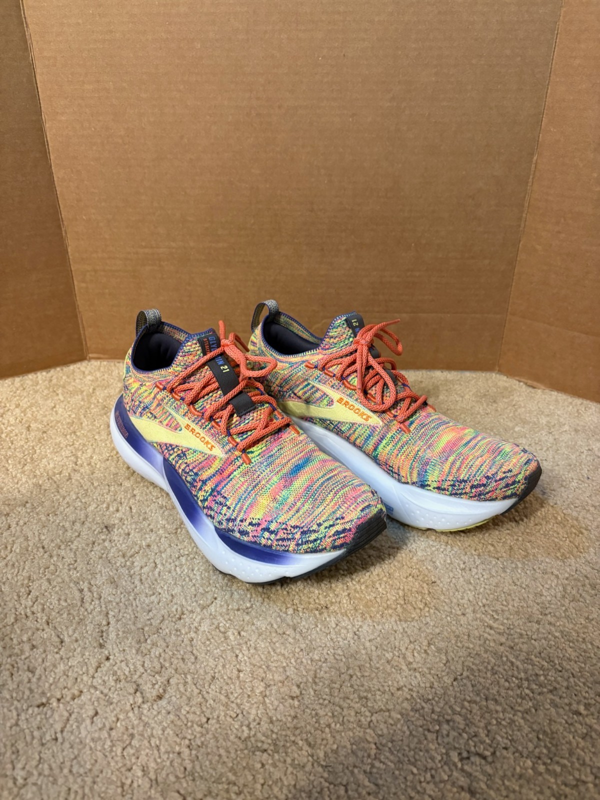 Brooks Glycerin StealthFit 21 Women’s Running Shoes – Multicolor – Sz 9.5