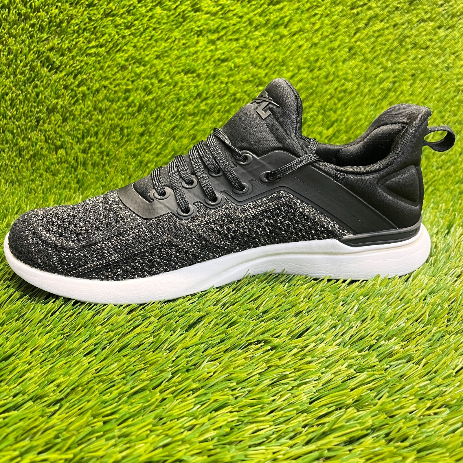 APL TechLoom Tracer Womens Size 8.5 Black White Athletic Running Shoes Sneakers