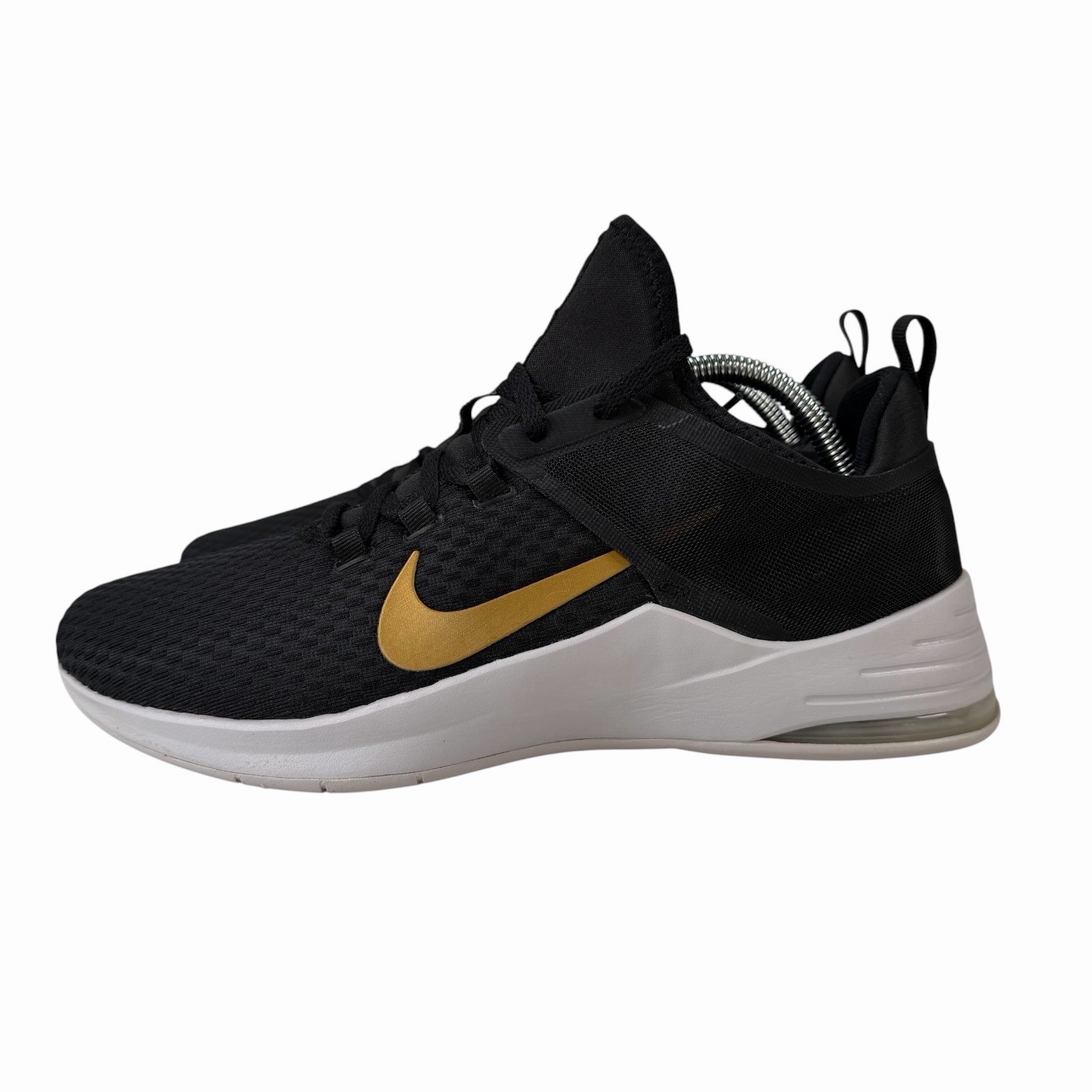 Nike Air Max Bella TR 2 Black Gold Grey Shoes AQ7492-001 Women’s Size 11