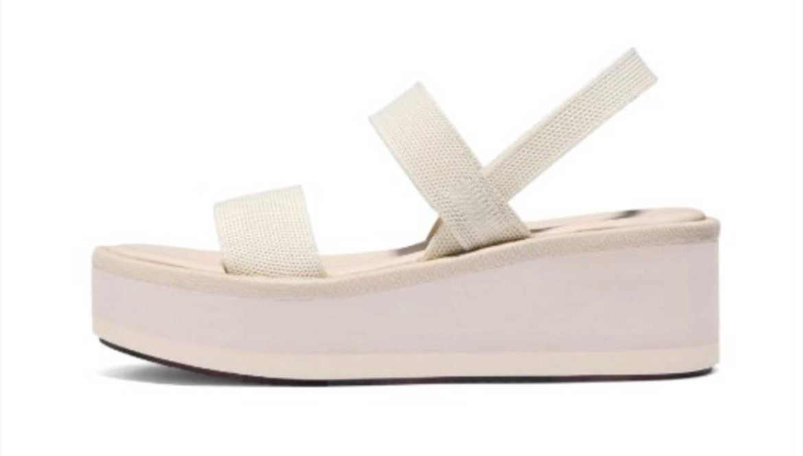 mysoft Women’s Platform Wedges Sandals Slingback Lightweight Elastic Ankle…