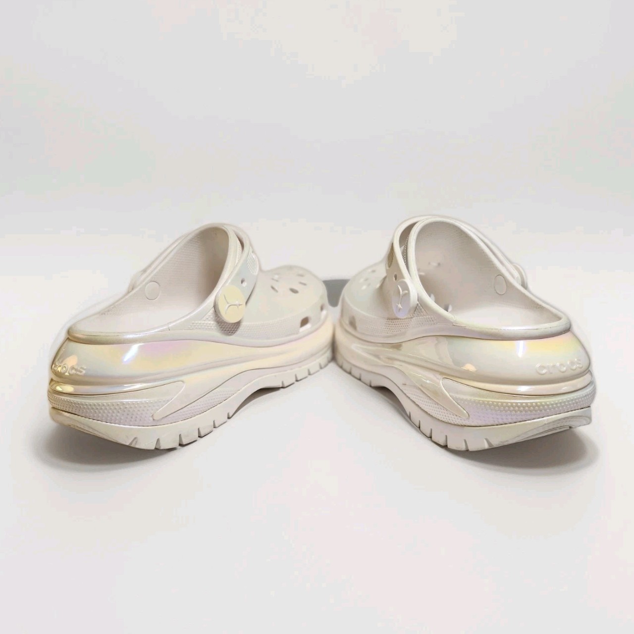 Crocs Mega Crush Iridescent Glitter Clog UNISEX [M10″/W12″]