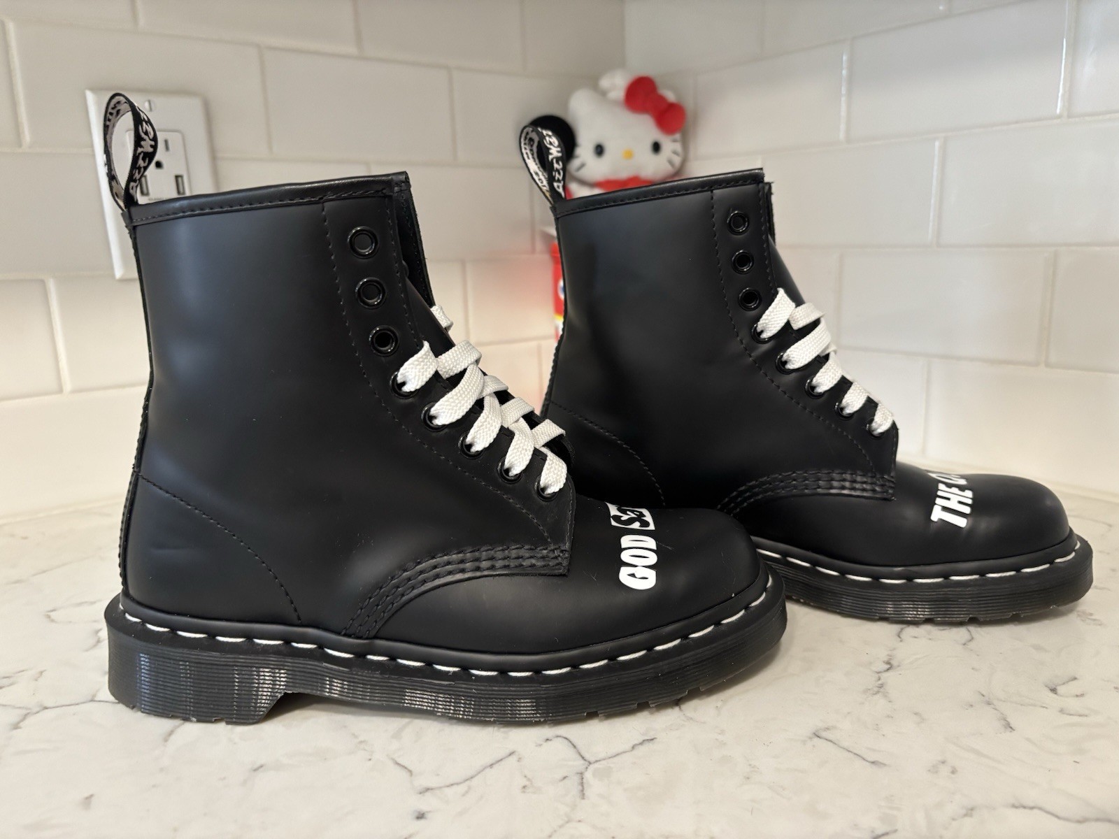 Dr. Martens 1460 x Sex Pistols «God Save The Queen» Limited Edition Boots SZ6