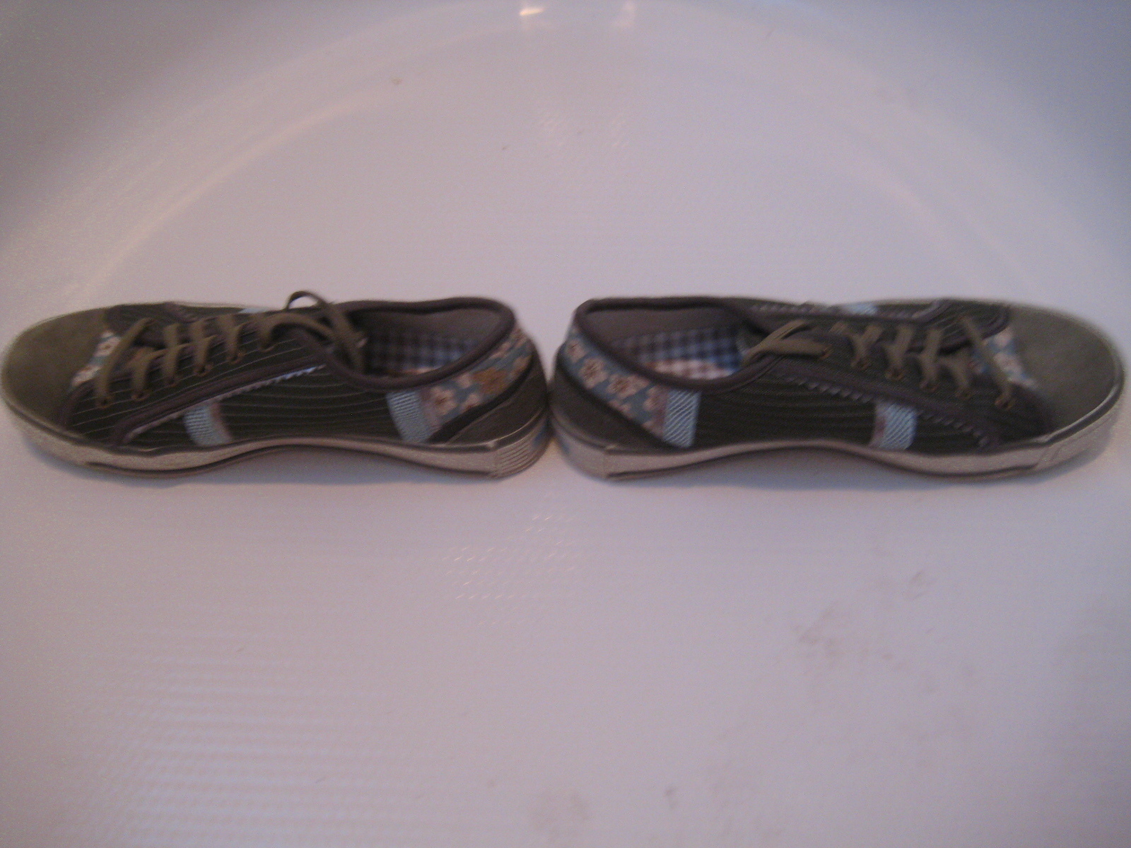 Floral Michelle K Athletic Walk Tennis Shoes Women 7.5 7 1/2 VTG Retro Sneakers