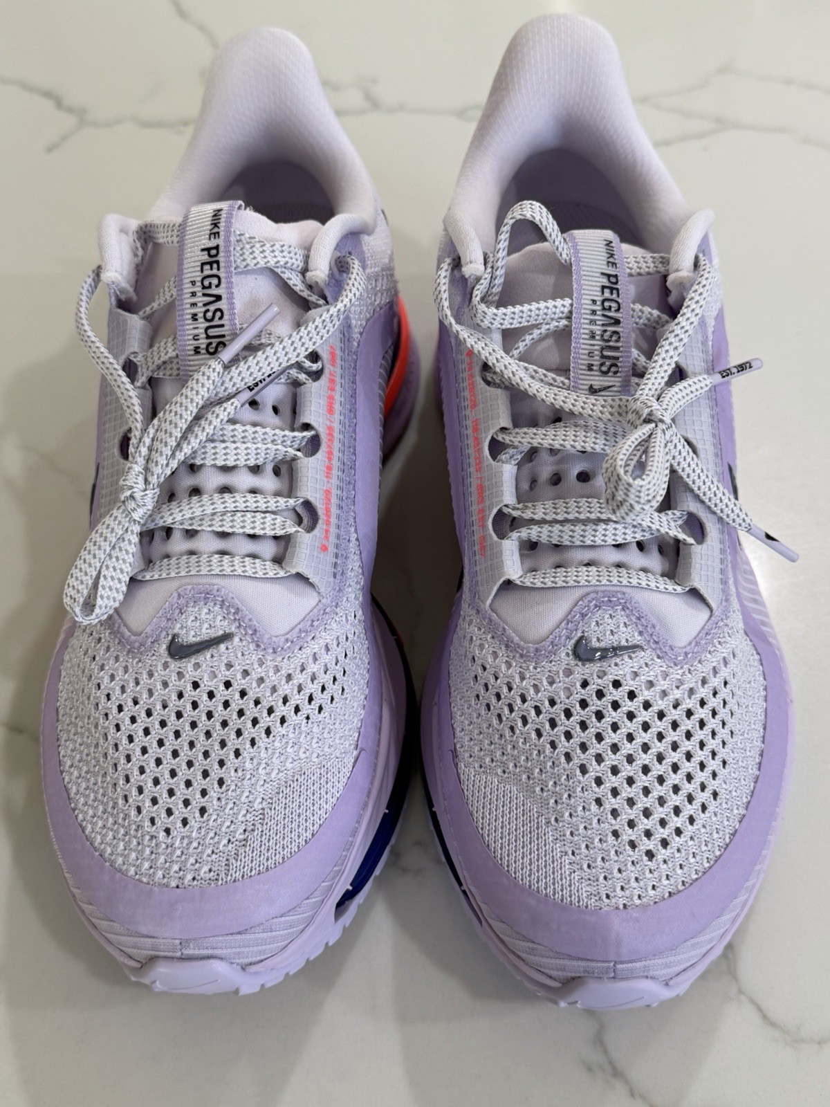 Nike Pegasus Premium Women’s Running Sneakers Purple/Gray/Orange US 7 HQ2593-500