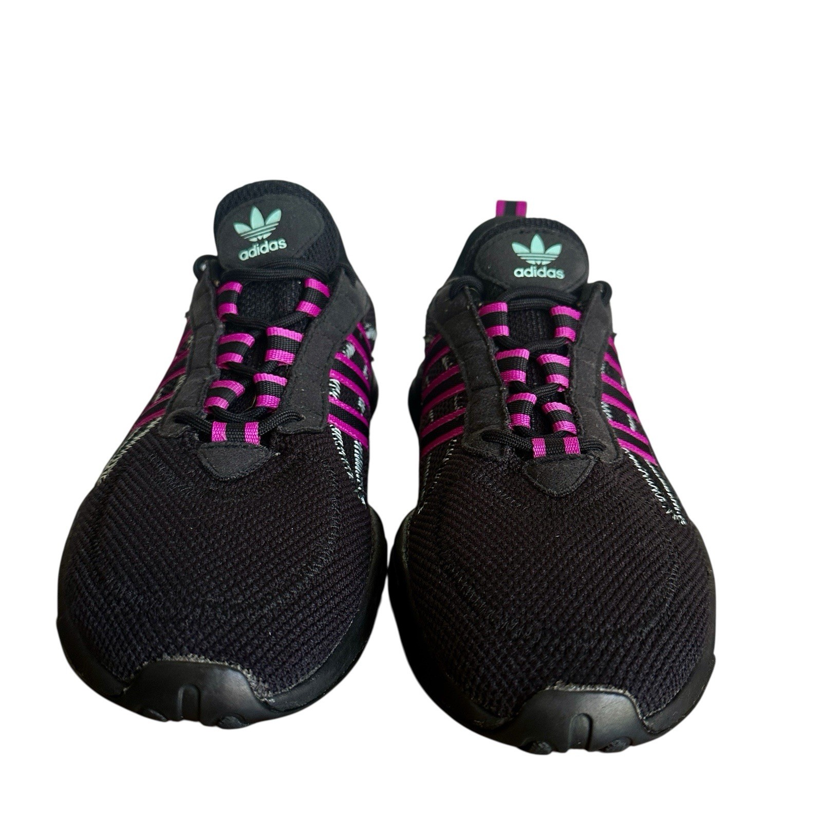 Adidas Originals Haiwee Sneakers Athletic Shoes Women’s Size 9 Black Pink EF4457