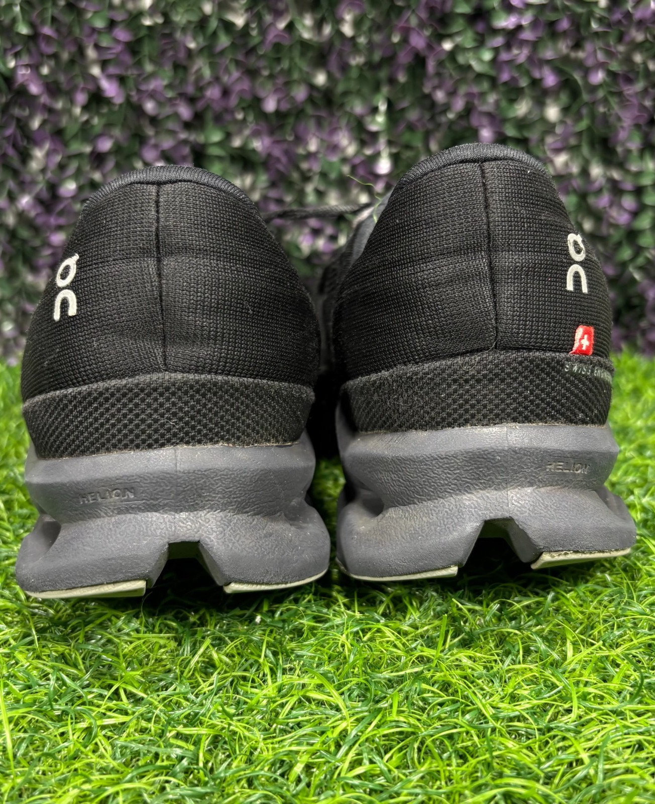 On Cloudsurfer Womens Size 8.5 All Black Athletic Running Shoes Sneaker Comfort