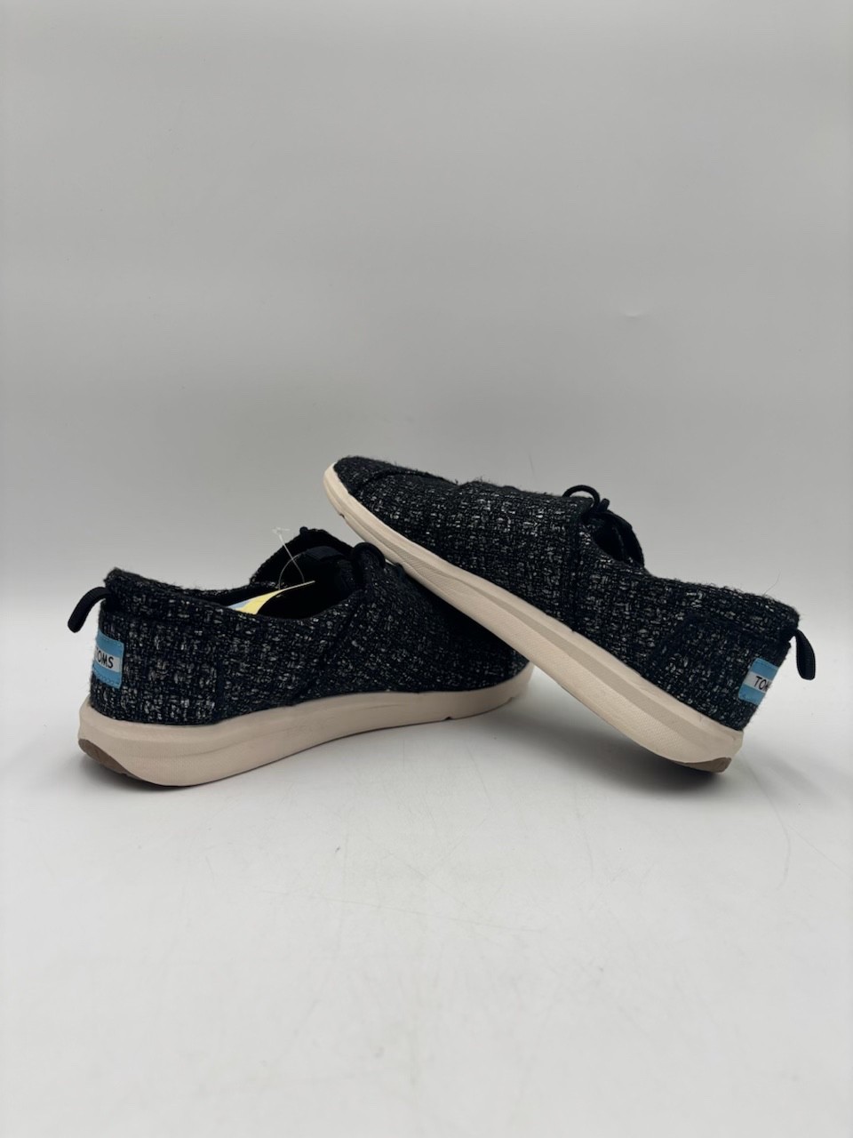 Tom’s DEL REY SNEAKER GLITTER WOOL Women’s NEW Women’s Sneaker Black US Size 10