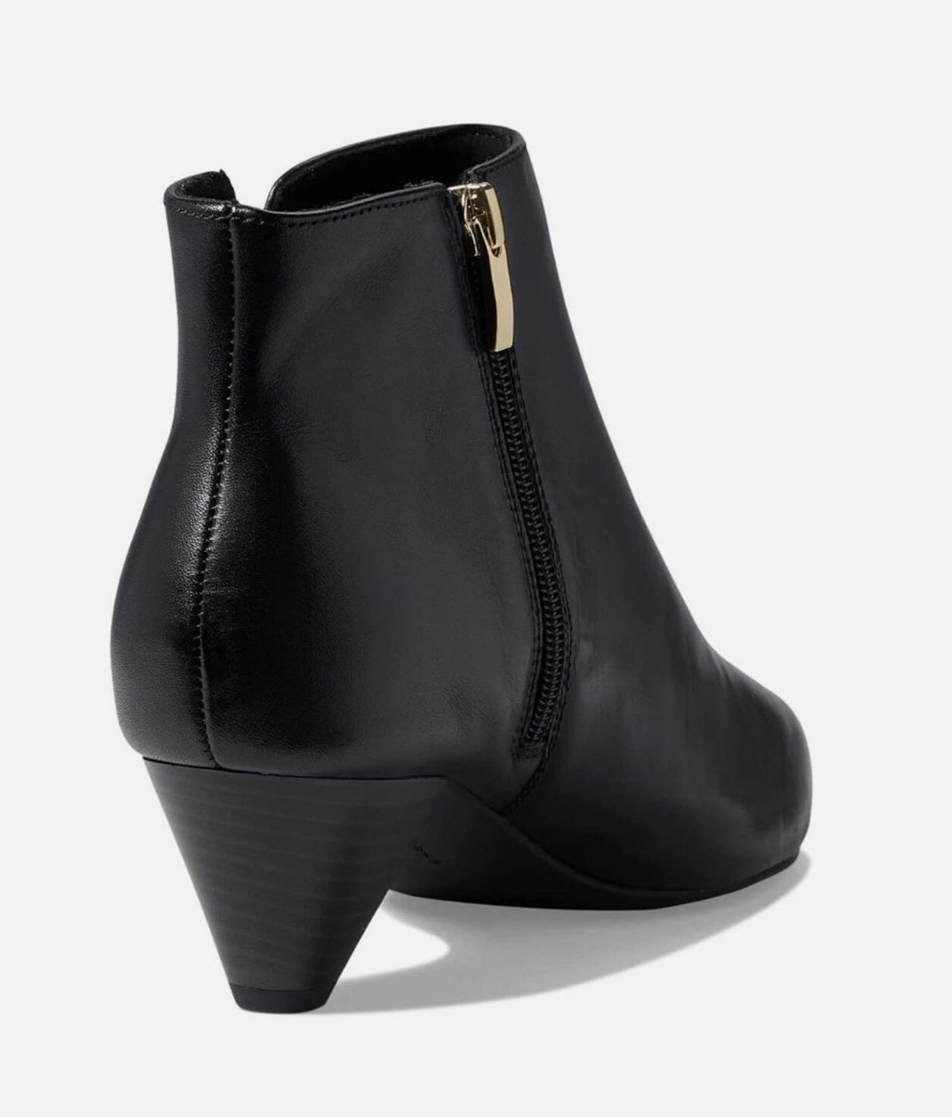 (RC) Women’s 9.5W Rockport Milia V Bootie Black Leather Pointed Toe Ankle Boots