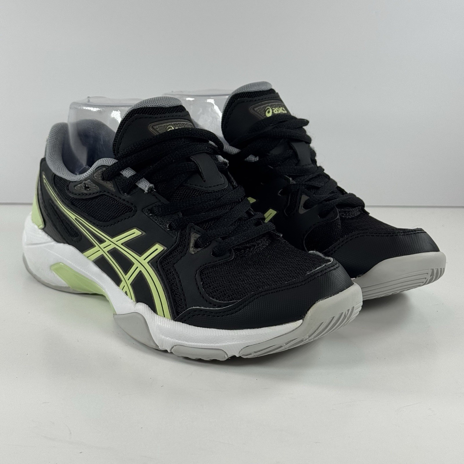 Asics Gel Rocket 10 Volleyball Black Illuminate Yellow Shoes Women’s Size 6