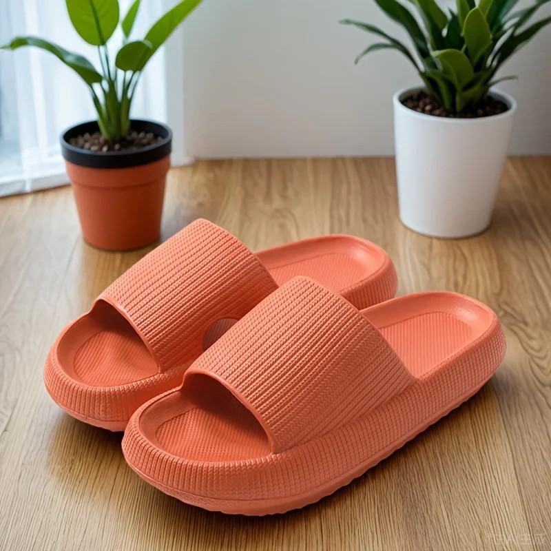 Cozy Pillow Slides Anti-Slip Sandals Ultra Soft Slippers Cloud Home Outdoor Shoe