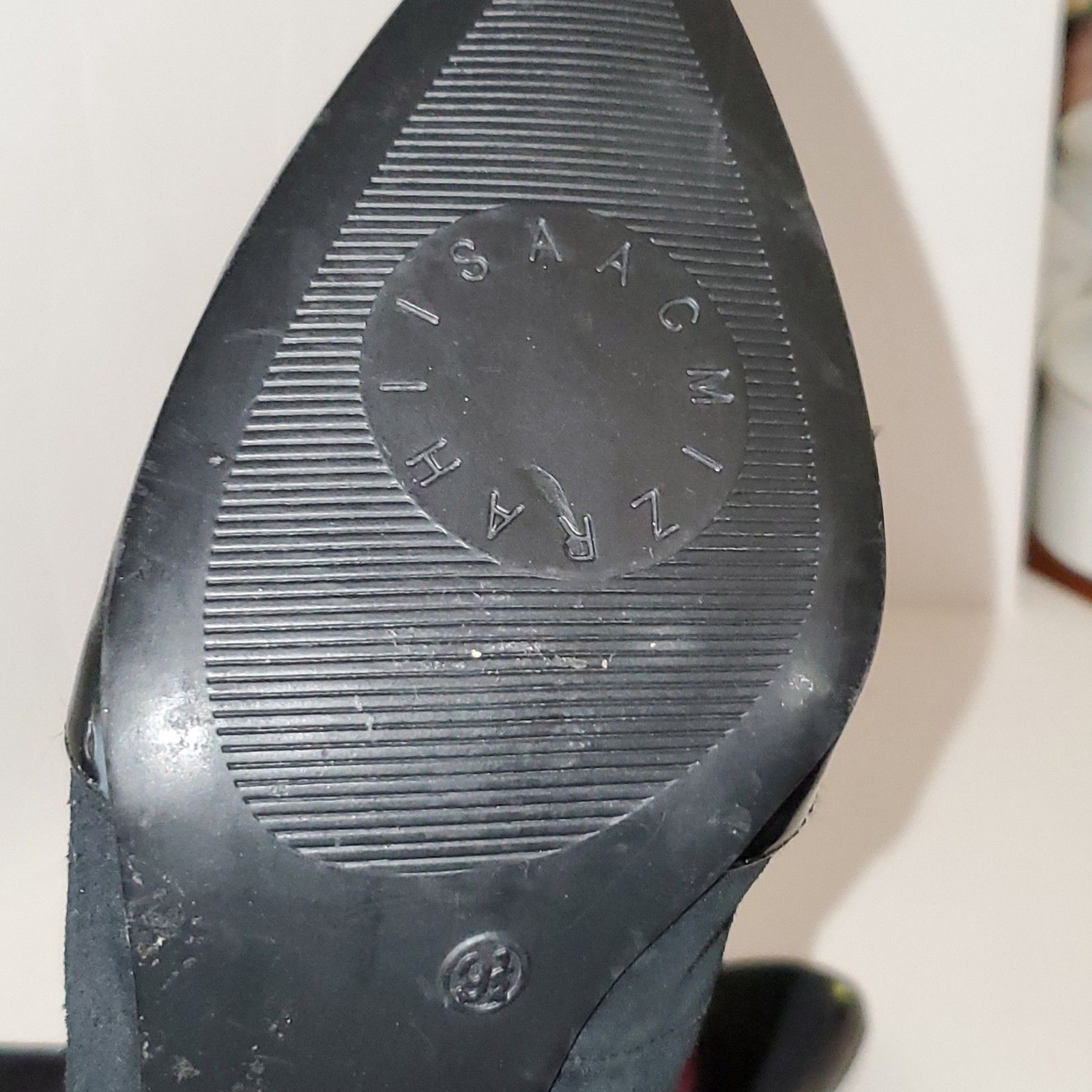 Isaac Mizrahi For Target Women’s Pumps Black Suede and Faux Patent Leather 9.5