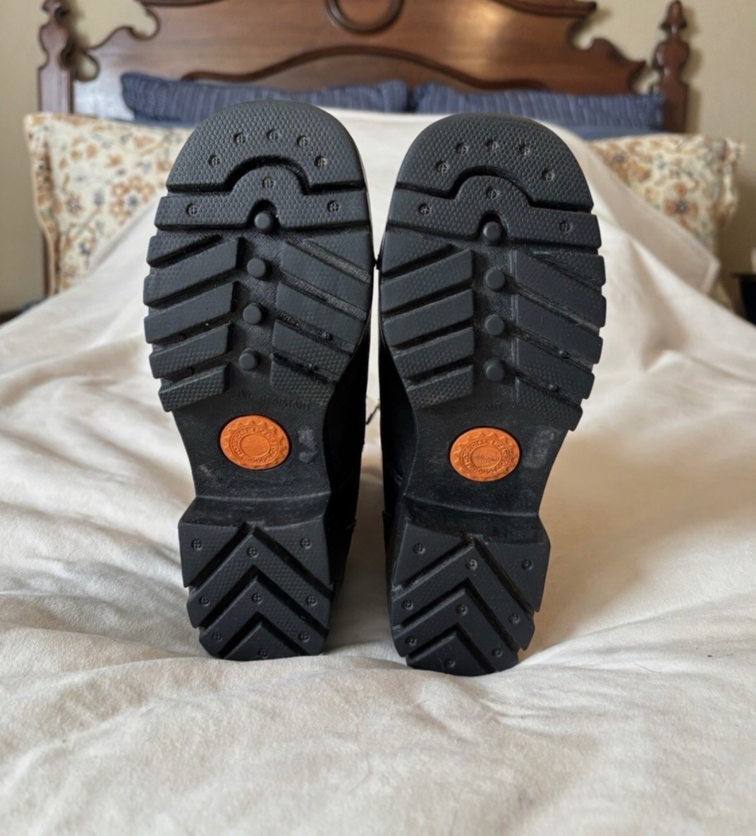 Harley Davidson Boots Size 6.5 W, Black, Zipper, low heel. Barely worn.