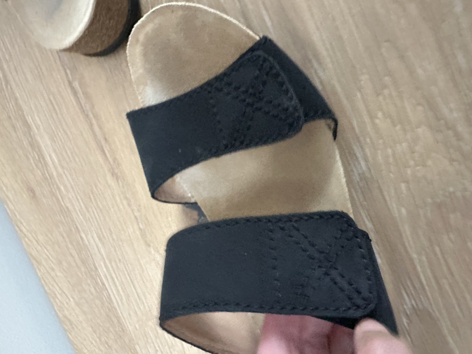 Dansko Maddy Women’s Size EU 41 US 10-10.5 Sandals Leather Black Comfort Wedge