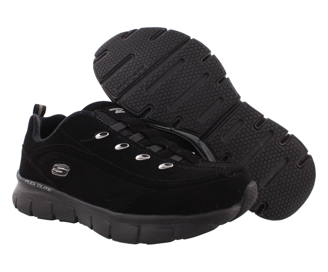 Skechers Synergy 3.0 Citi Knight Wide Womens Shoes Size 5, Color: Black