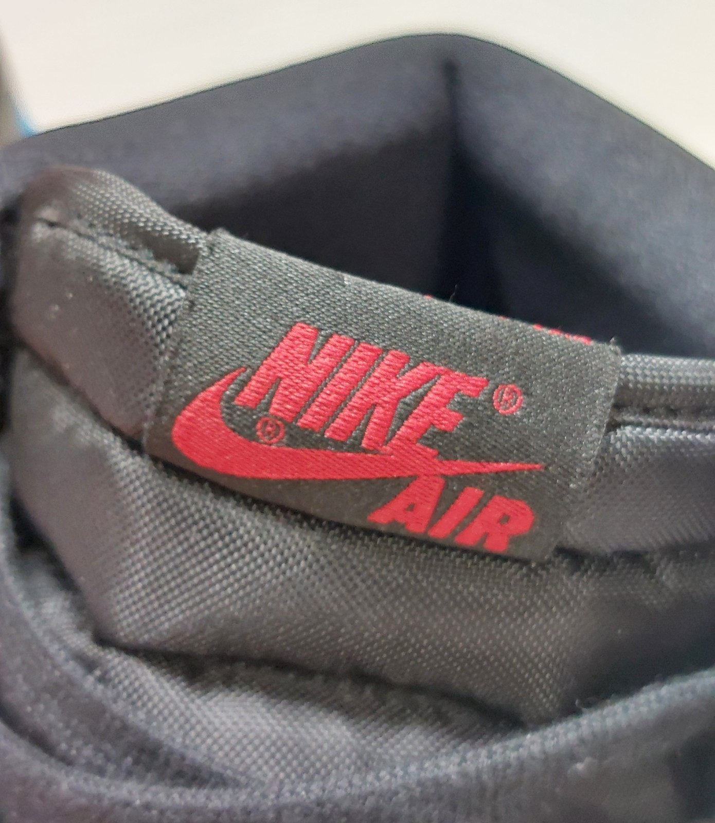 Women’s NIKE Air Jordan 1 High OG Black/Blue/Red Size 7