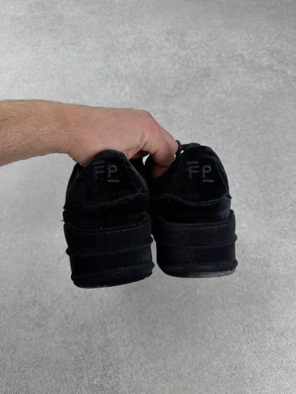 Filling Pieces Low Eva Velvet Black Sneakers Size 38 Duties Paid (USA)