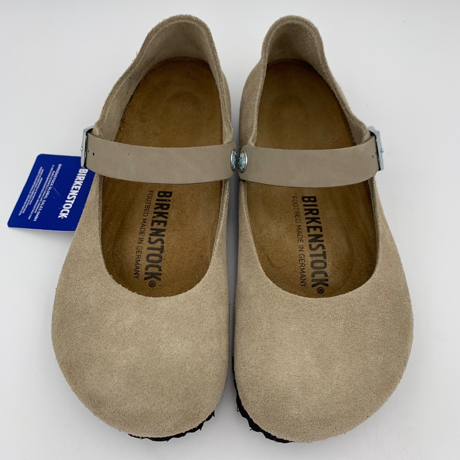 Birkenstock New w/ Box Mantova Taupe Saude Leather Regular – Select Size