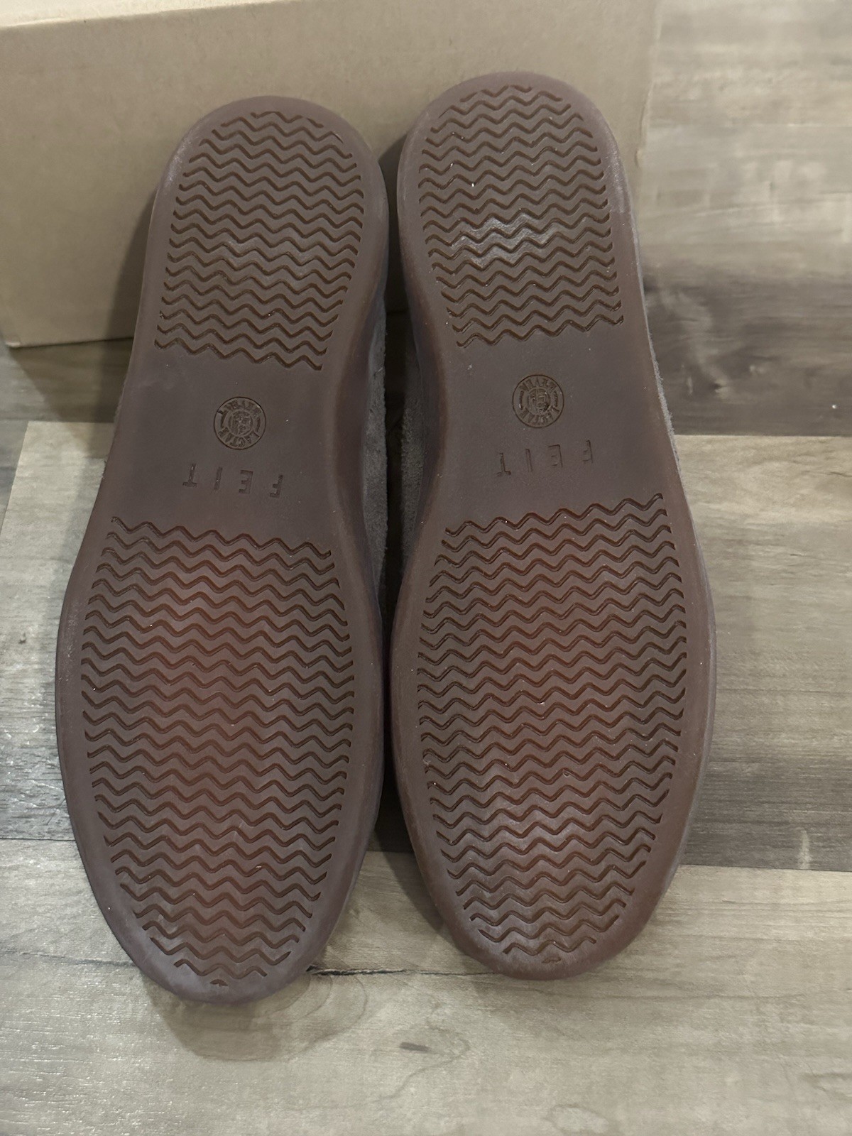 Feit Latex Low Suede Brown Sneakers Sz 35 US Women’s 5 Made In Italy NIB