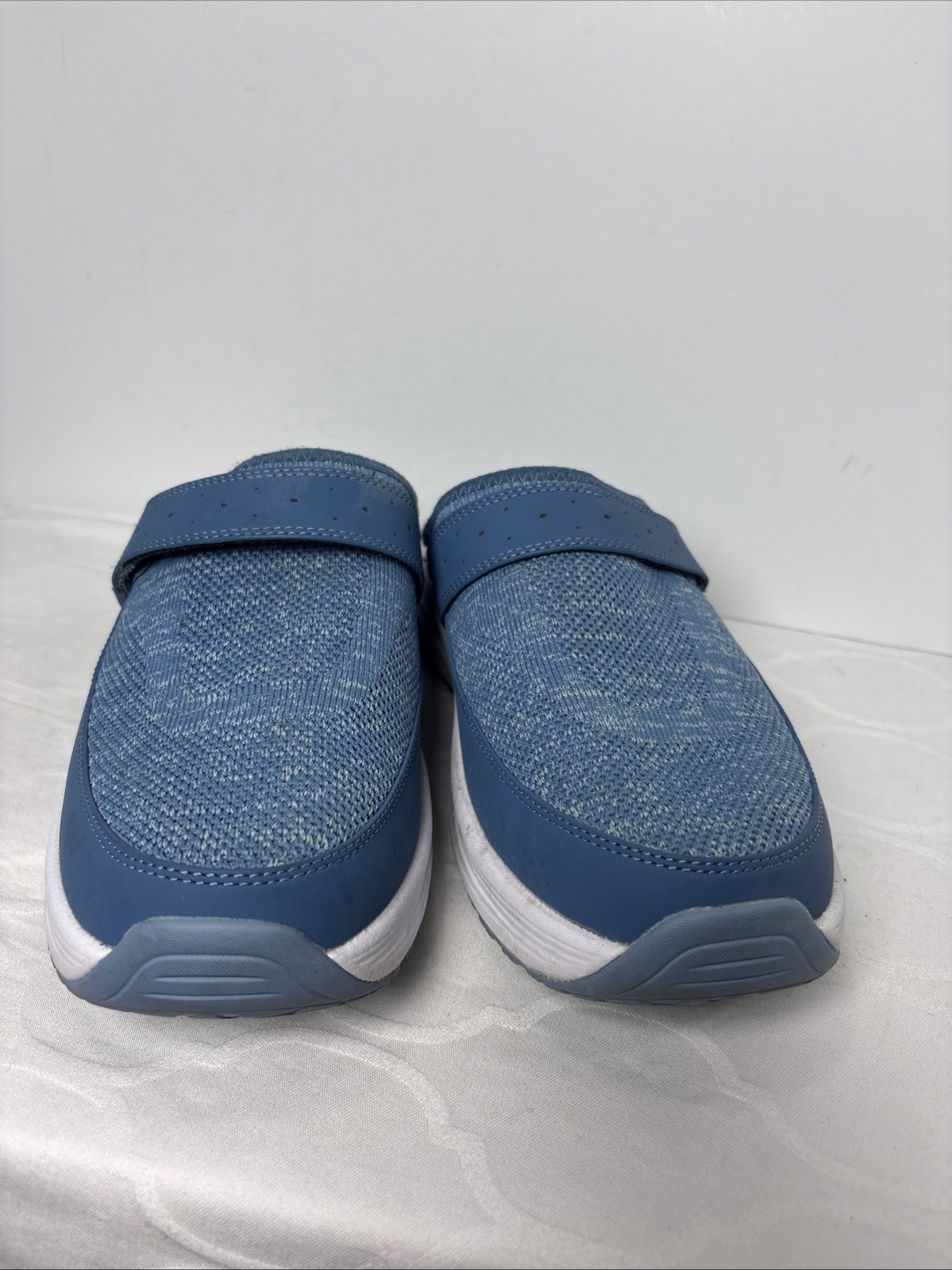 Orthofeet Iris Shoes Women’s 12 D Blue Comfort Slip-on Mules Orthopedic