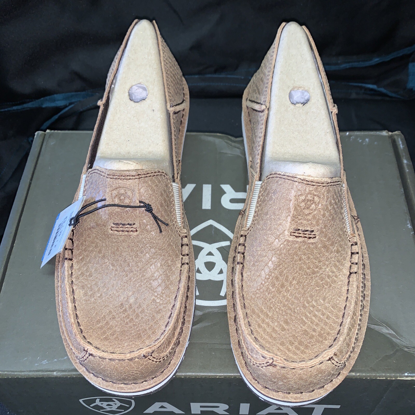 Ariat® Ladies Cruiser Naturally Brown Snake Print Shoes 10040354