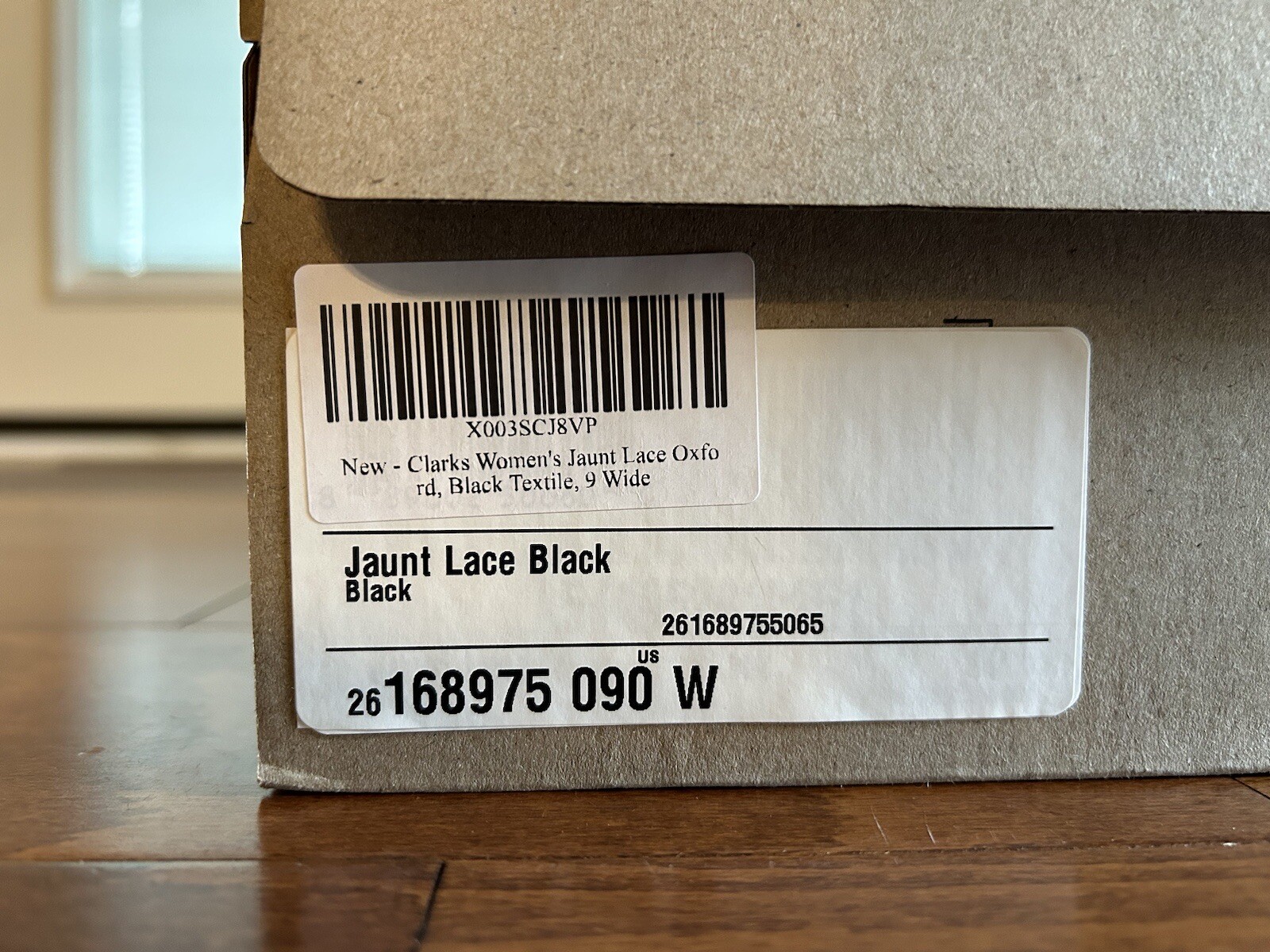 Clarkss Jaunt Lace Black Lace Up Sneakers Women’s NEW 9 W