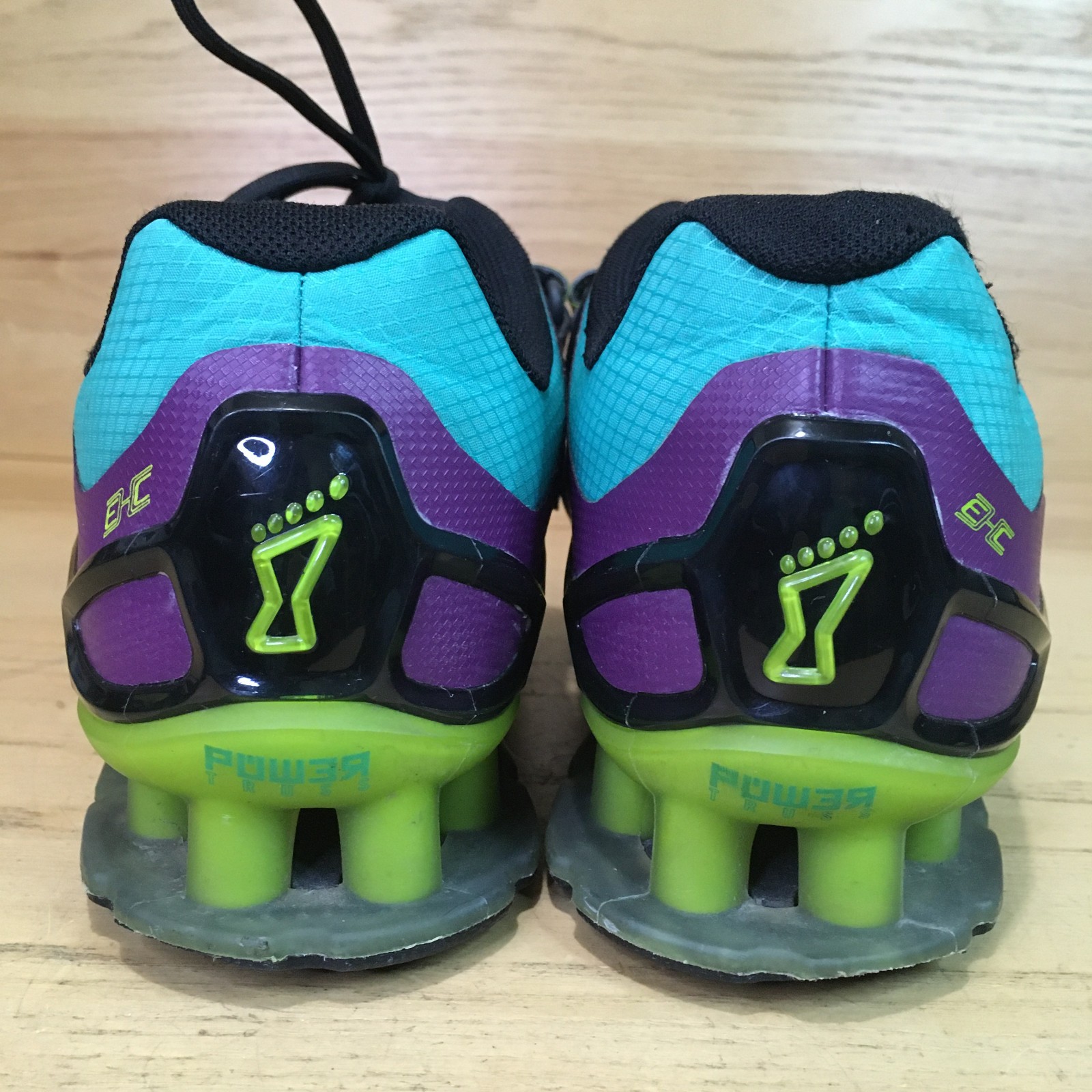 Inov-8 Fastlift 315 Shoes Women’s Sz 10.5 Weightlifting Training Gym Blue Yellow