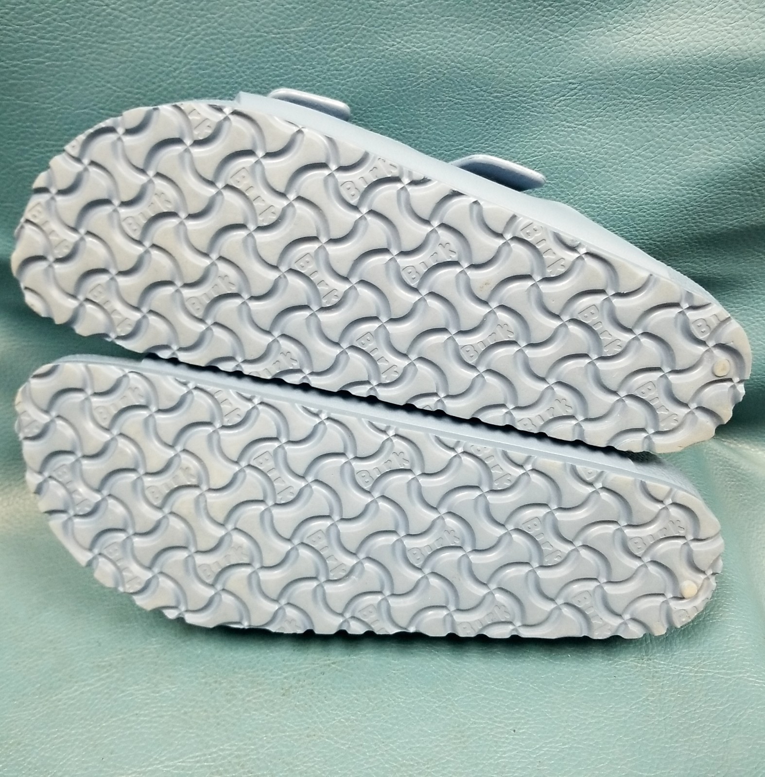 Birkenstock Arizona EVA Foam Slide Sandals Slate Blue Unisex 40 9L M7