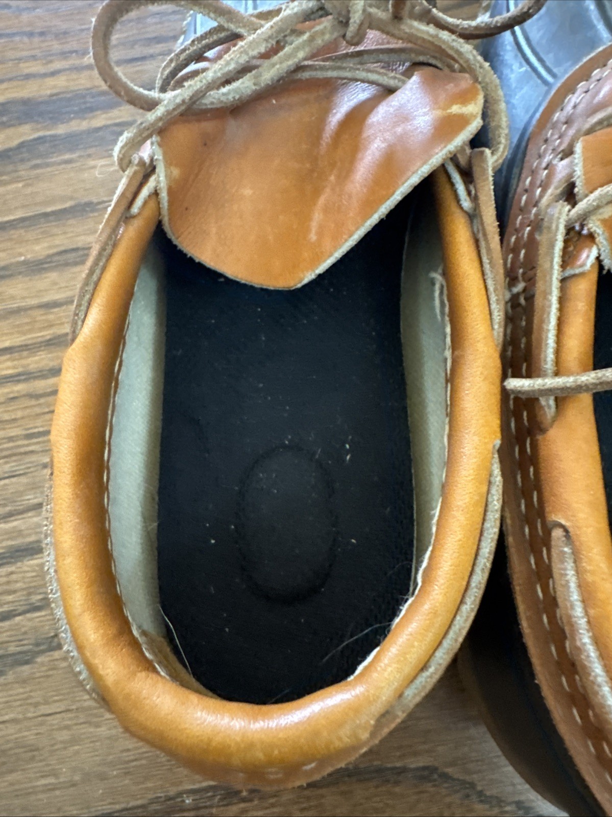 Woman’s L.L.Bean Low Top Lace Up Bean Boot Size 8 LM Maine Hiking Hunting Rubber