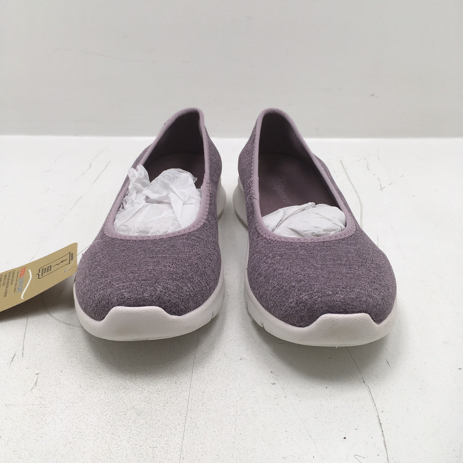 Spenco Women’s Jersey Elderberry Daily Stretch Flat, Size 7.5B, NIB