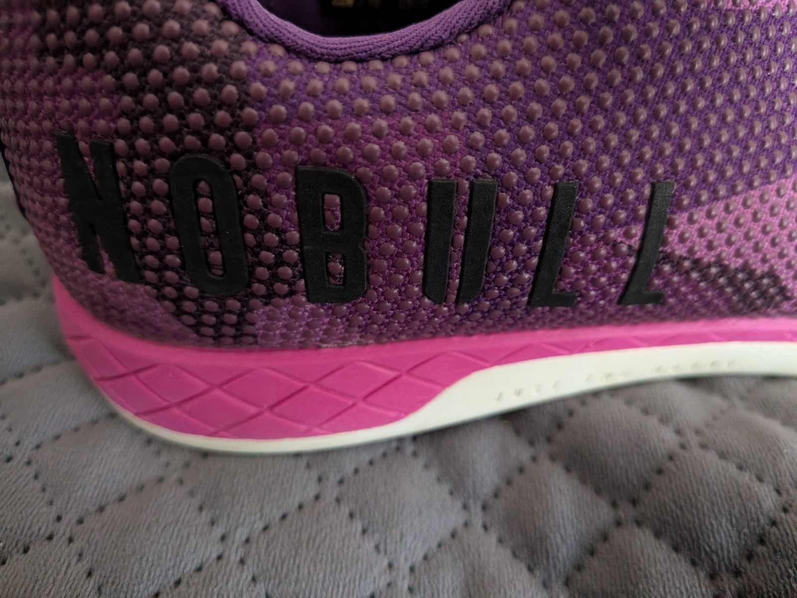 Nobull Unisex Trainers Workout Shoes Camo Purple Women 8.5 Men 7