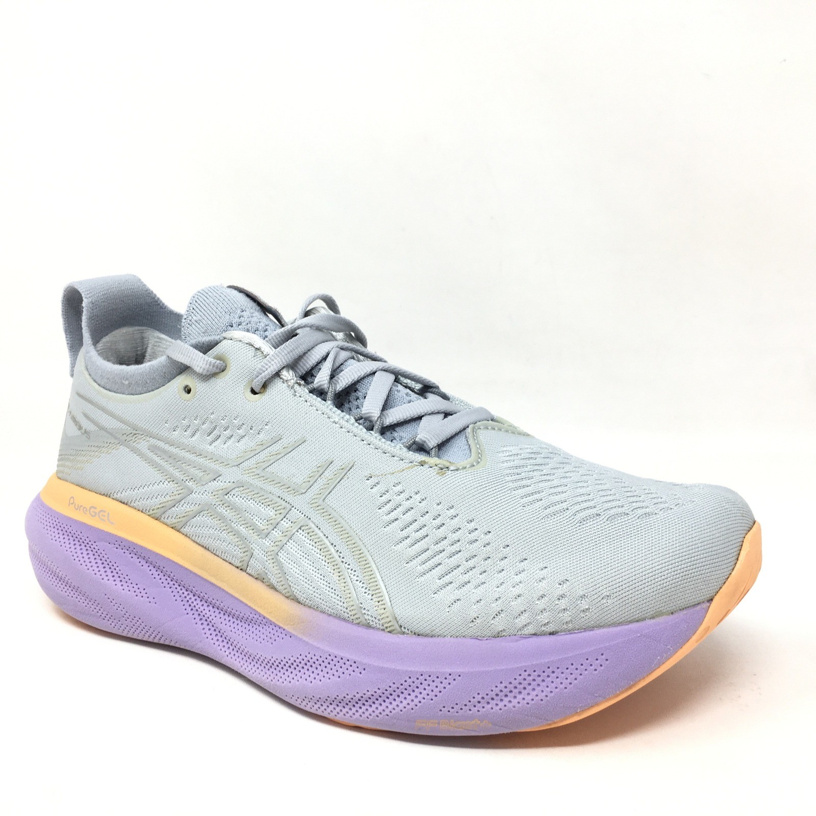 Asics Gel-Nimbus 25 Running Shoes Sneakers Womens Size 7 Piedmont Gray Purple