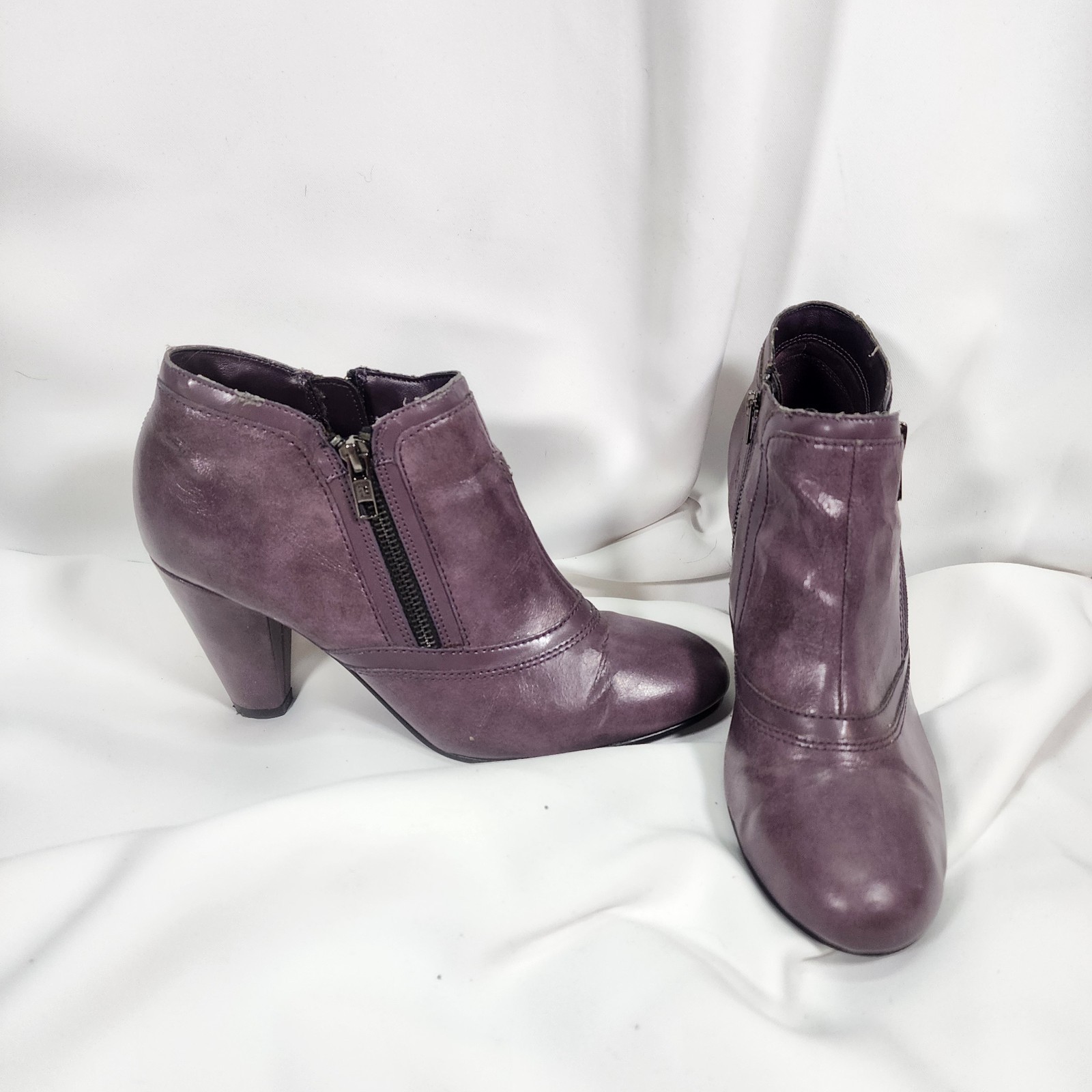 American Eagle Purple Booties 8 (Flaw) Boho Witchy Whimsigoth Fairy Grunge