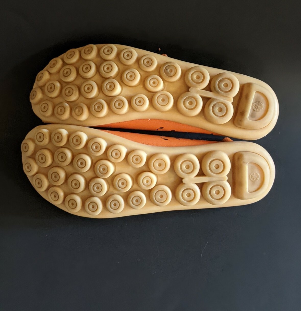 Kunsto Leather Loafers Slip On Shoes Comfort Orange Moc Flats Women’s 44 / 270