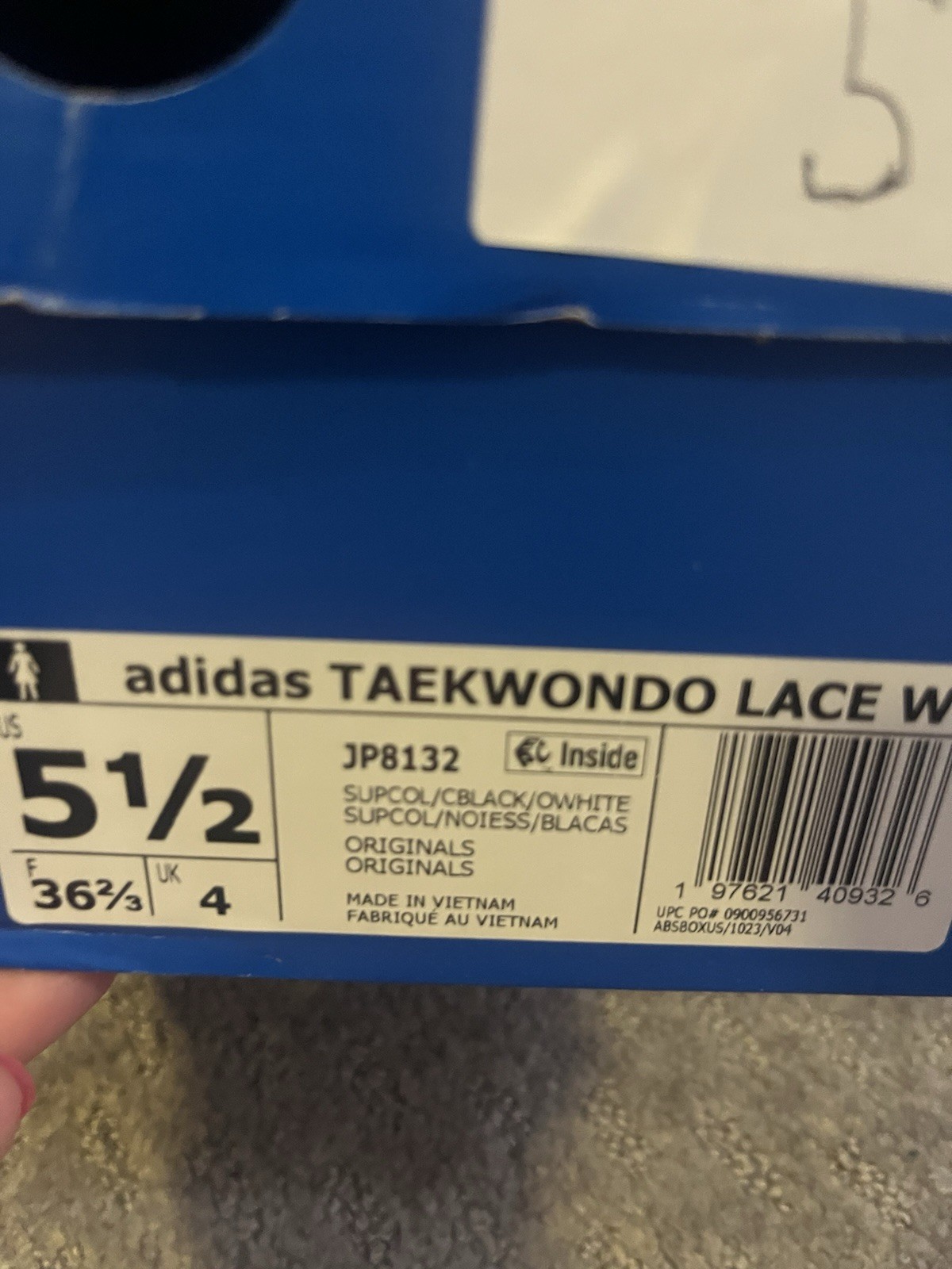 adidas Women’s Taekwondo Mei Ballet Silver Metallic Gum Size 6 JR7032