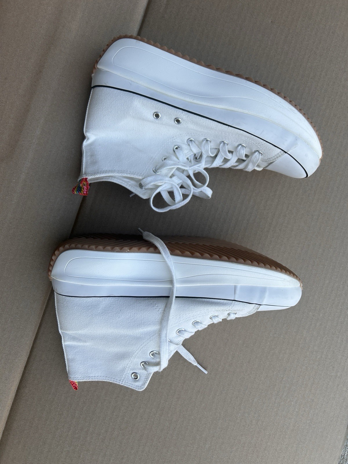 MADDEN GIRL Womens White Pull Tab Winnona Toe Athletic Sneakers Shoes 10M