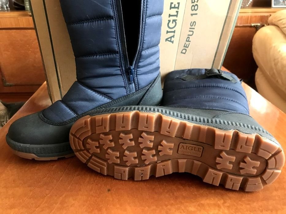 Women Aigle Boots Blue 39