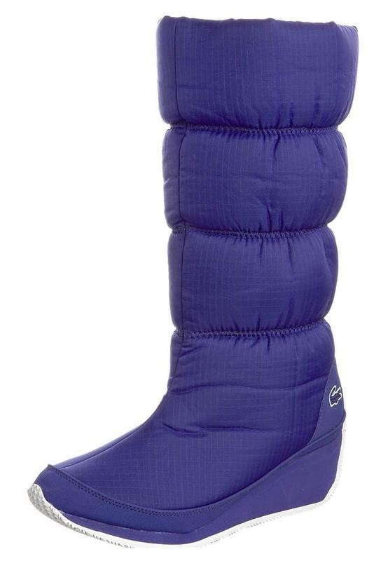 women lacoste boots navy 40