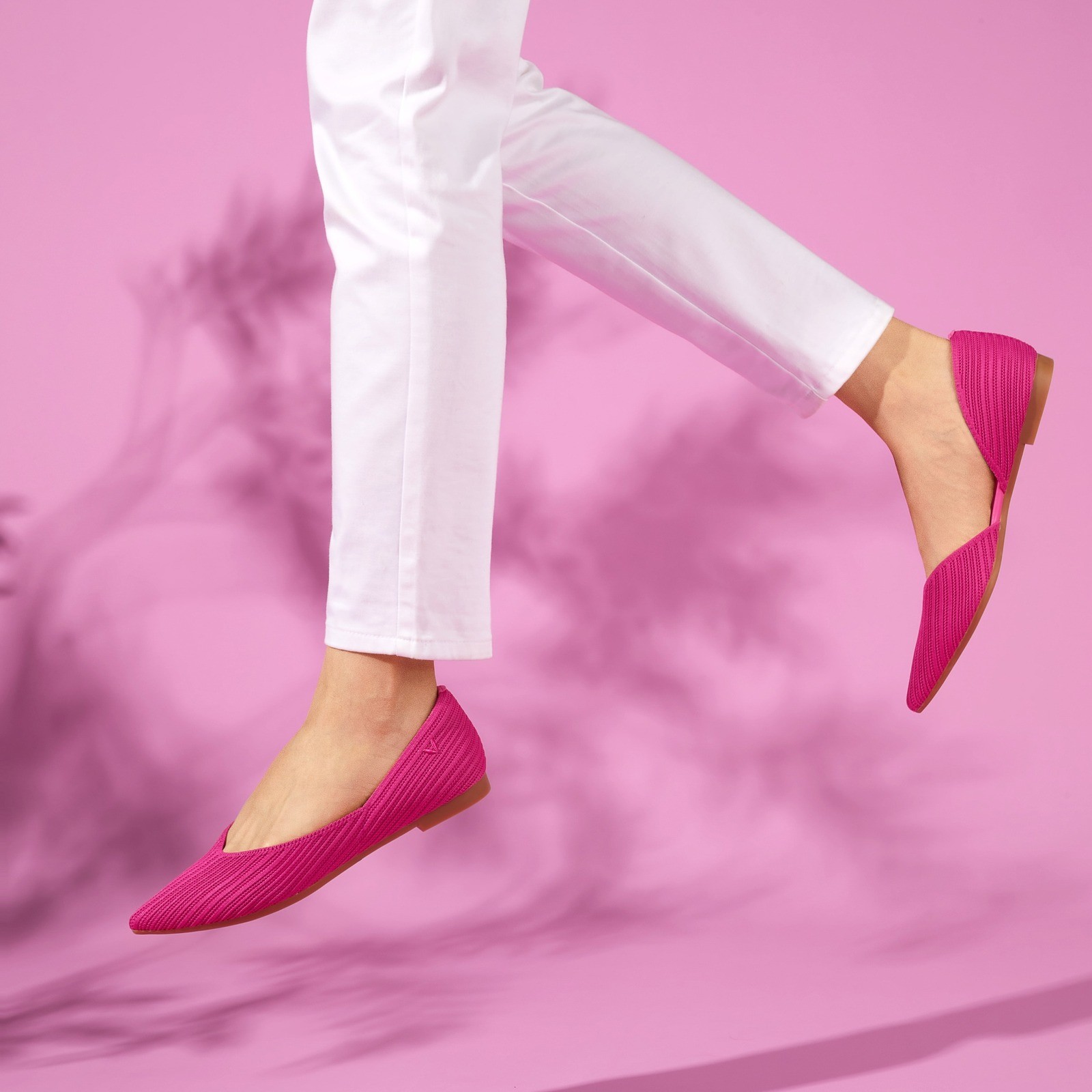 VIVAIA Pointed-Toe D’Orsay Flats (Melia) – EU 40 / US 9